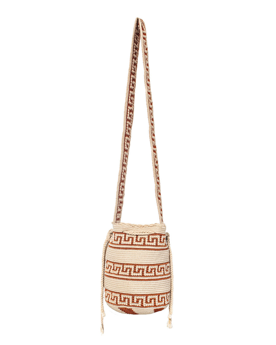 Mochila Wayuu Mediana Joselin Cobre