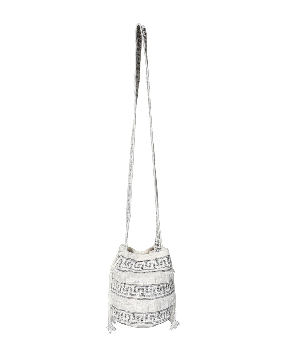 Mochila Wayuu Mediana Joselin Silver