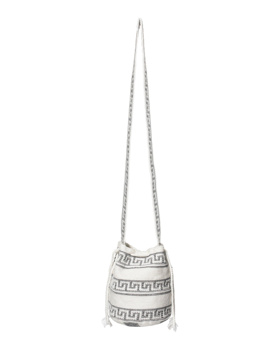 Mochila Wayuu Mediana Joselin Silver